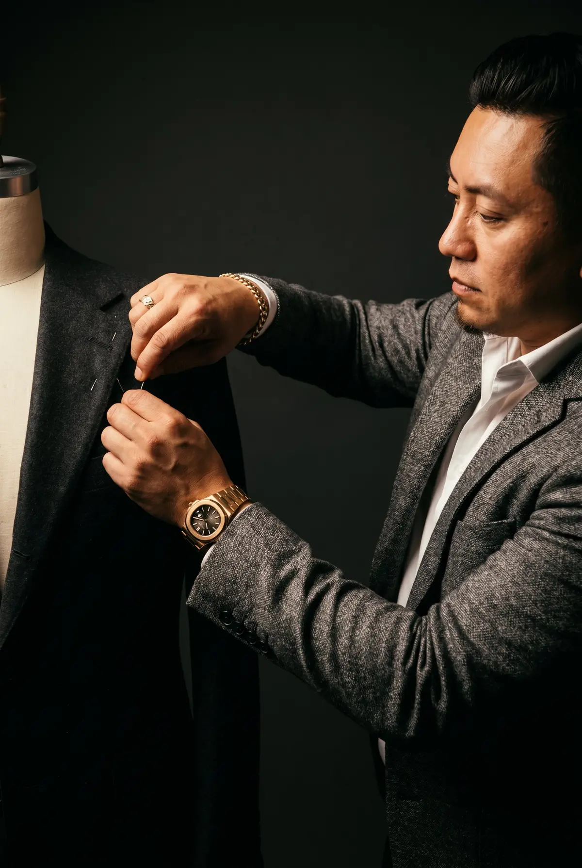 Javier Bello β Master Tailor at work in Santa Monica